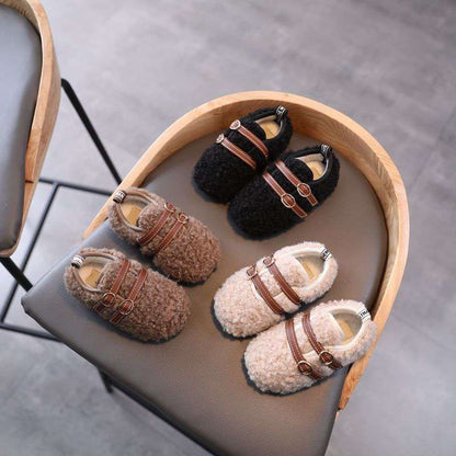 Children's Scoop Shoes Baby Shoes Warm Surface