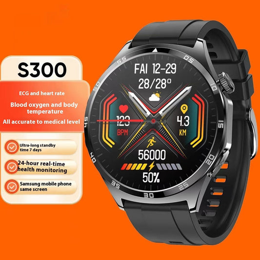 Smart Bracelet ECG Non-invasive Blood Glucose Body Temperature Monitoring