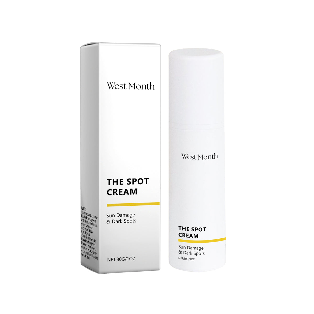 West&Month Skin Care Cream Improves Dullness, Moisturizes And Brightens Skin Care, Moisturizes And Lightens Skin