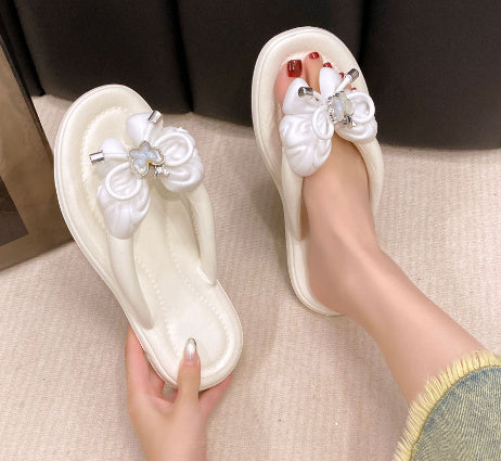 EVA Non-slip Wear-resistant Fashion All-match Women's Outdoor Slippers  (Available)
