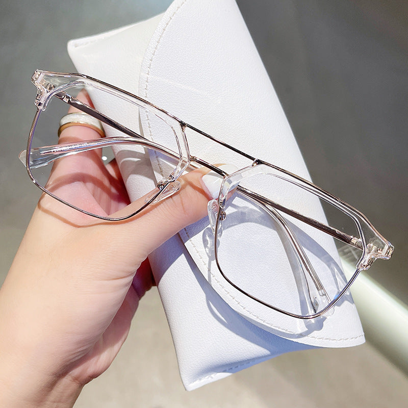 Anti-blue Light Glasses Double Beam Frame