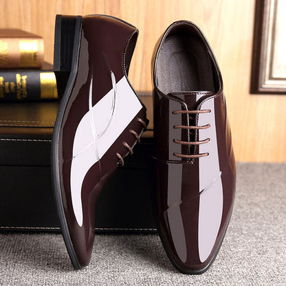New Men's Business Formal Leather Shoes (Available)