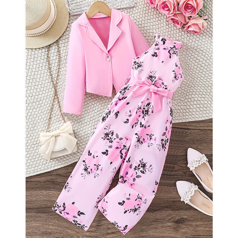 Girls Floral Halter Set Bangladesh - Small China Town