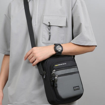 Men's Shoulder Outdoor Leisure Commute Multi-functional Crossbody Bag (Available)