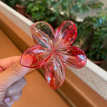 Flower Barrettes Women's Colorful Updo Gadget Hair Accessories