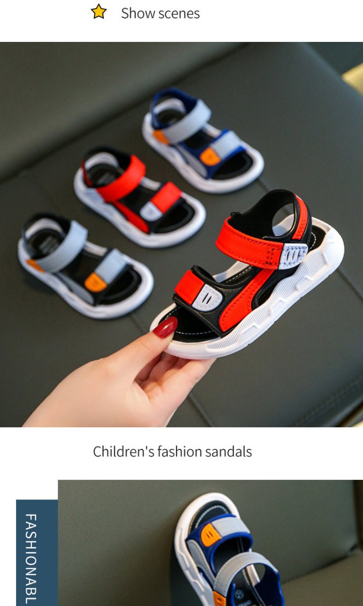 Boys Soft Soles Baby Beach Shoes For Students Leisure(Available) - Mom & Kids