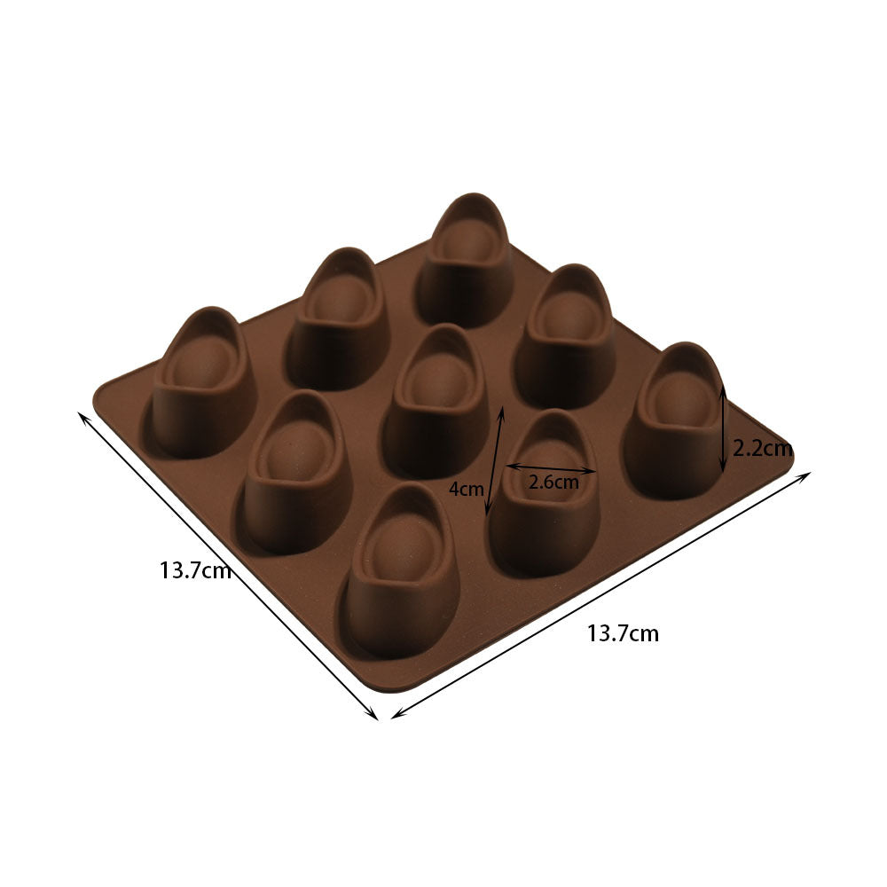 Cross-Border Multi-Style Cartoon Silicone Chocolate Mold Numbers and Letters DIY Baking Mold Fudge Ice Cube Mold - YK-45-66