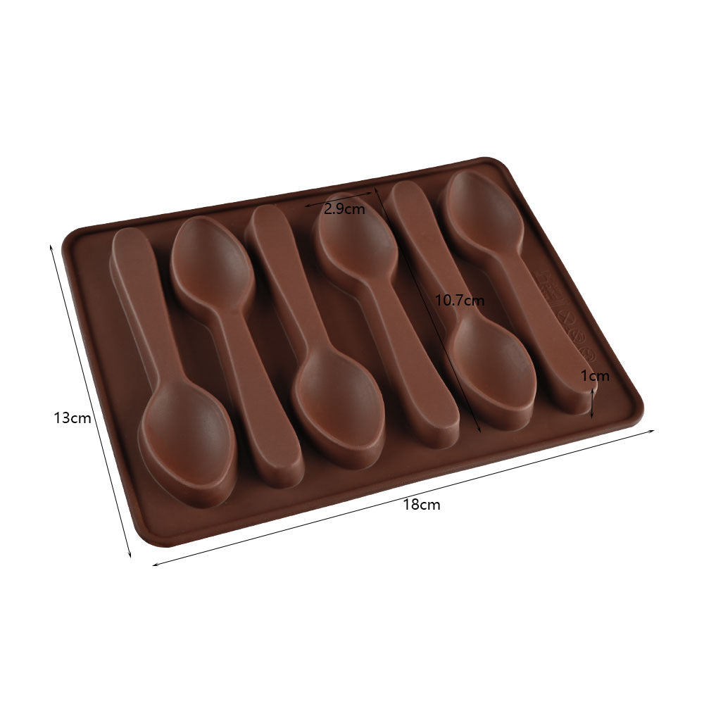 Cross-Border Multi-Style Cartoon Silicone Chocolate Mold Numbers and Letters DIY Baking Mold Fudge Ice Cube Mold - YK-45-25