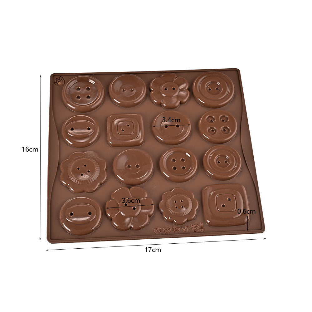 Cross-Border Multi-Style Cartoon Silicone Chocolate Mold Numbers and Letters DIY Baking Mold Fudge Ice Cube Mold - YK-45-51