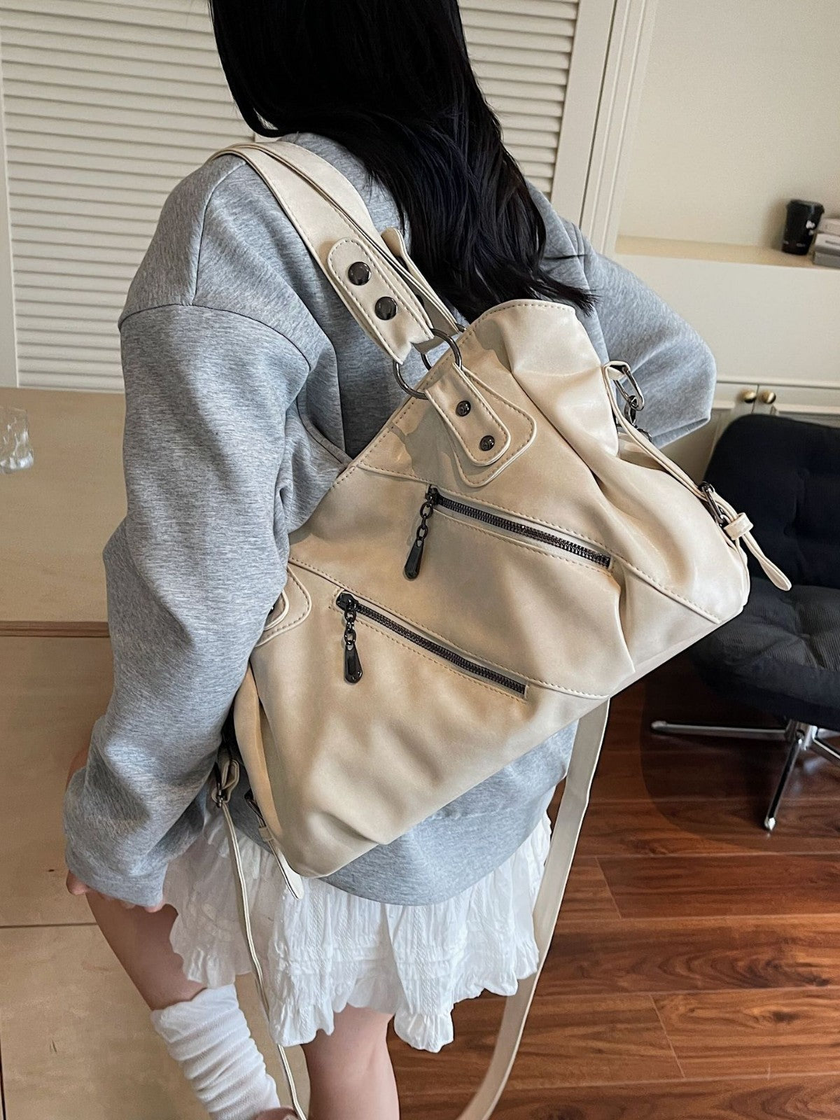 Large-Capacity Bag 2025 New Single Shoulder Crossbody Business Trip Luggage Bag Women's Casual Retro Versatile Satchel…