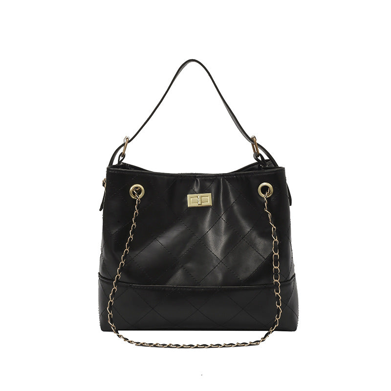 Niche Design Women's Bag Large Capacity Fashionable Portable Tote Bag Autumn and Winter New Korean Style Retro Armpit Bag…