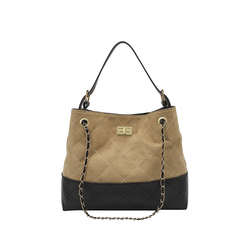 Niche Design Women's Bag Large Capacity Fashionable Portable Tote Bag Autumn and Winter New Korean Style Retro Armpit Bag…
