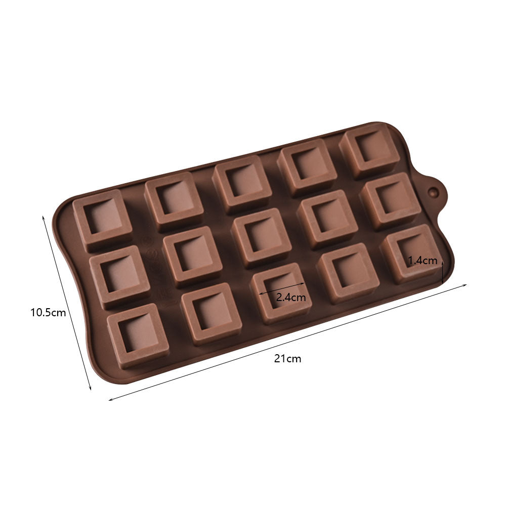 Cross-Border Multi-Style Cartoon Silicone Chocolate Mold Numbers and Letters DIY Baking Mold Fudge Ice Cube Mold - YK-45-10