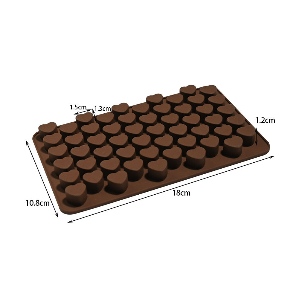 Cross-Border Multi-Style Cartoon Silicone Chocolate Mold Numbers and Letters DIY Baking Mold Fudge Ice Cube Mold - YK-45-63
