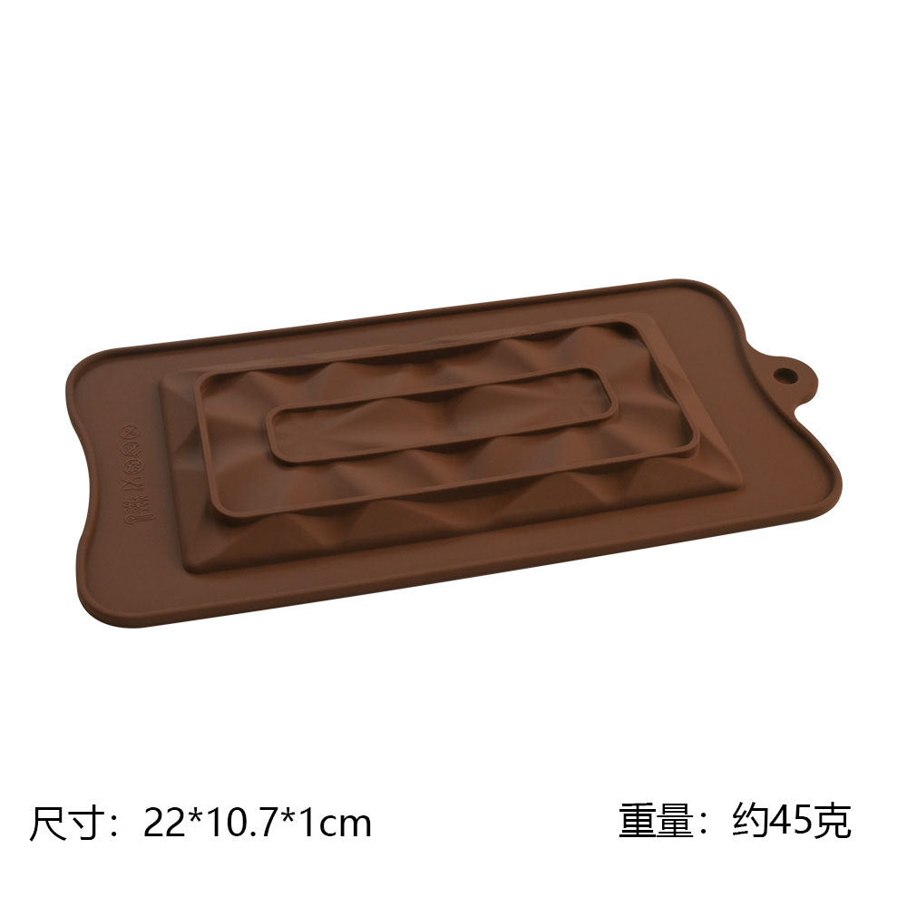 Cross-Border Multi-Style Cartoon Silicone Chocolate Mold Numbers and Letters DIY Baking Mold Fudge Ice Cube Mold - YK-45-81