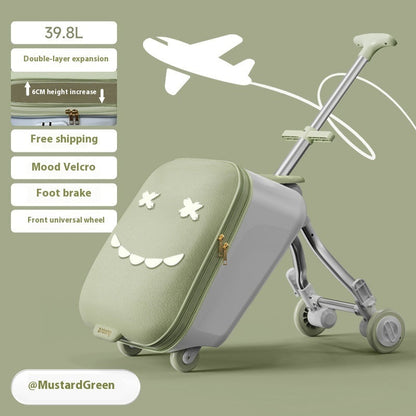 Luggage Children's Riding And Boarding Machine Trolley Case