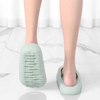 Quick-drying Bathroom Women's Wear-resistant Mute Slippers   (Available)