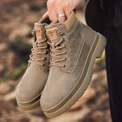 Spring, Summer And Winter Big British Style Men's Shoes Retro