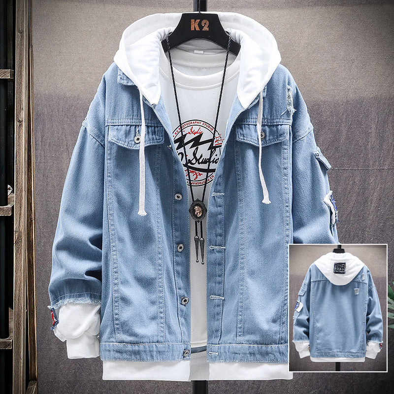 Men's Autumn Casual Trendy Denim Jacket