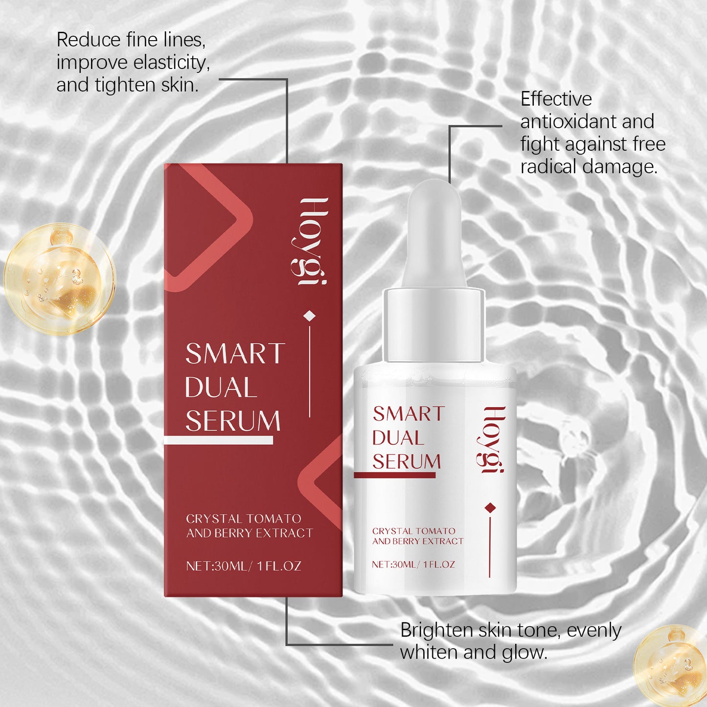 Mild Ingredients Moisturizing Skin Care Solution