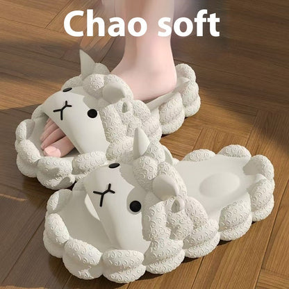 Women's Home Soft Thick Bottom Non-slip Slippers  (Available)
