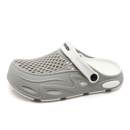 Men's Summer Closed Toe Non-slip Breathable Beach Slippers