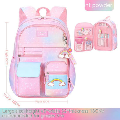 Side Opening Cute Relieve Pressure Children's Backpack