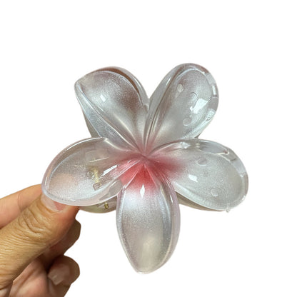 Flower Barrettes Women's Colorful Updo Gadget Hair Accessories
