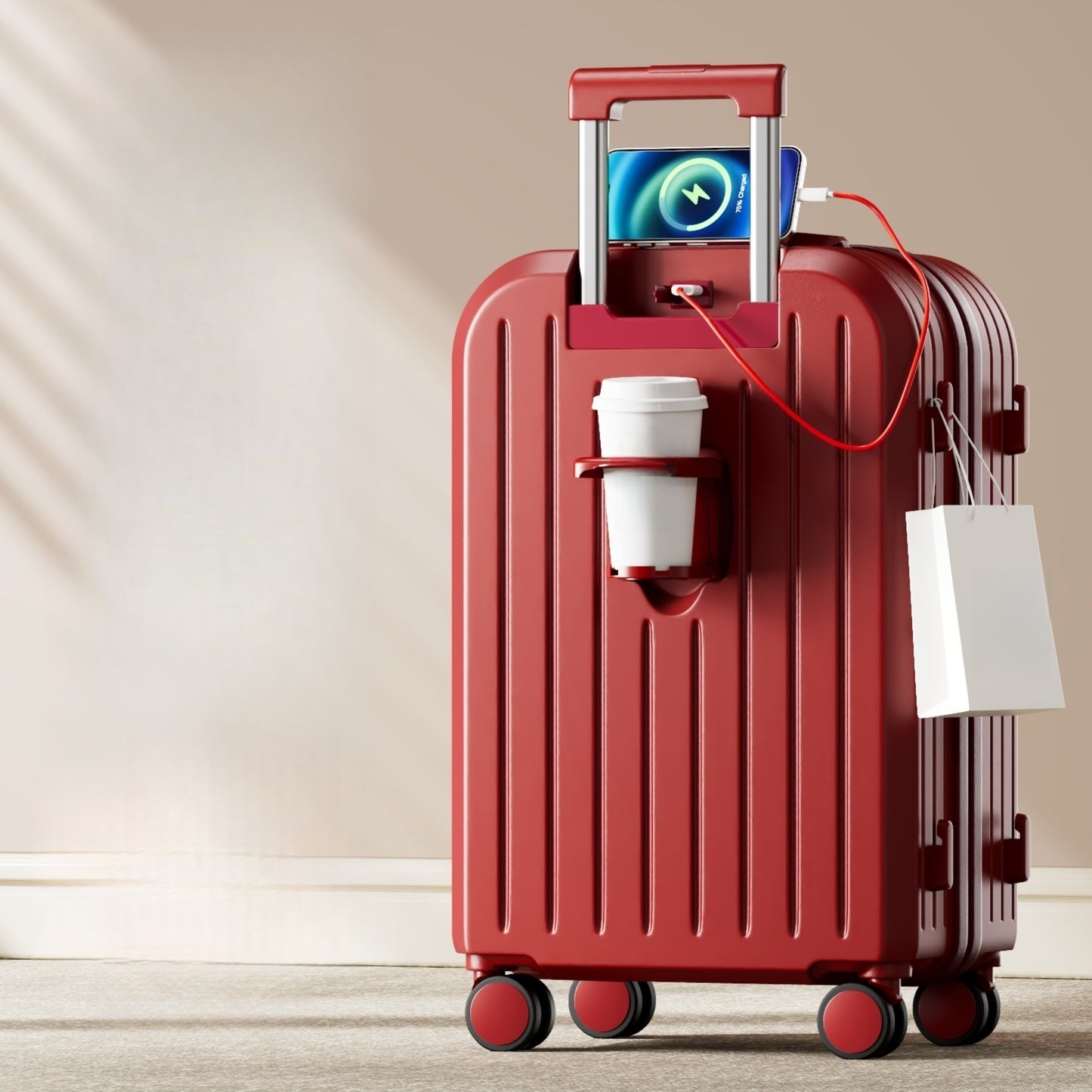 Small Lightweight Password Suitcase Durable Suitcase Trolley Case