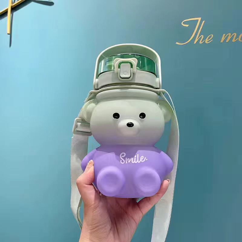 Cartoon Leakproof Water Bottles For Kids ( Available ) - Mom & Kids