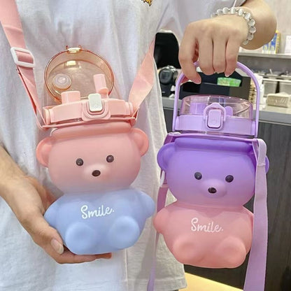 Cartoon Leakproof Water Bottles For Kids ( Available ) - Mom & Kids