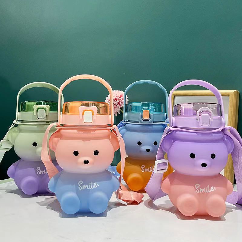 Cartoon Leakproof Water Bottles For Kids ( Available ) - Mom & Kids