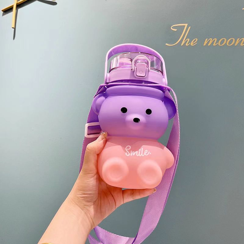 Cartoon Leakproof Water Bottles For Kids ( Available ) - Mom & Kids
