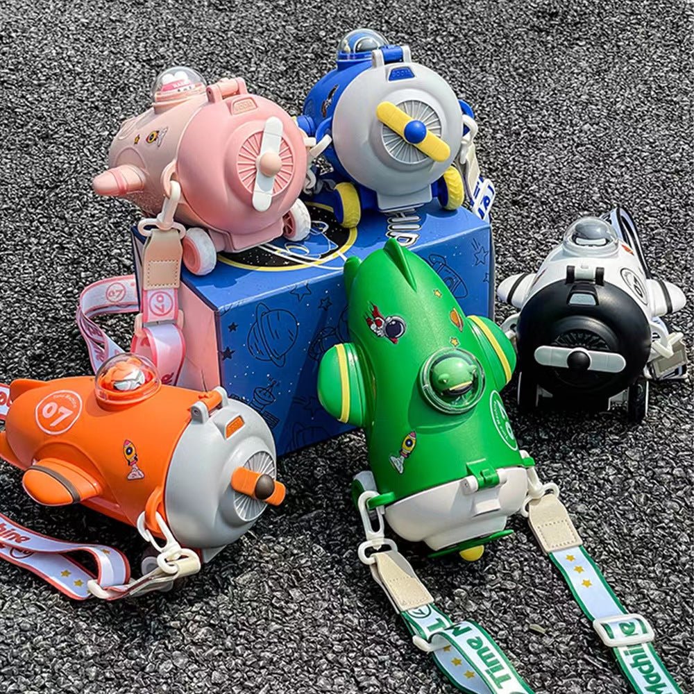 Cartoon Leakproof Water Bottles For Kids ( Available ) - Mom & Kids
