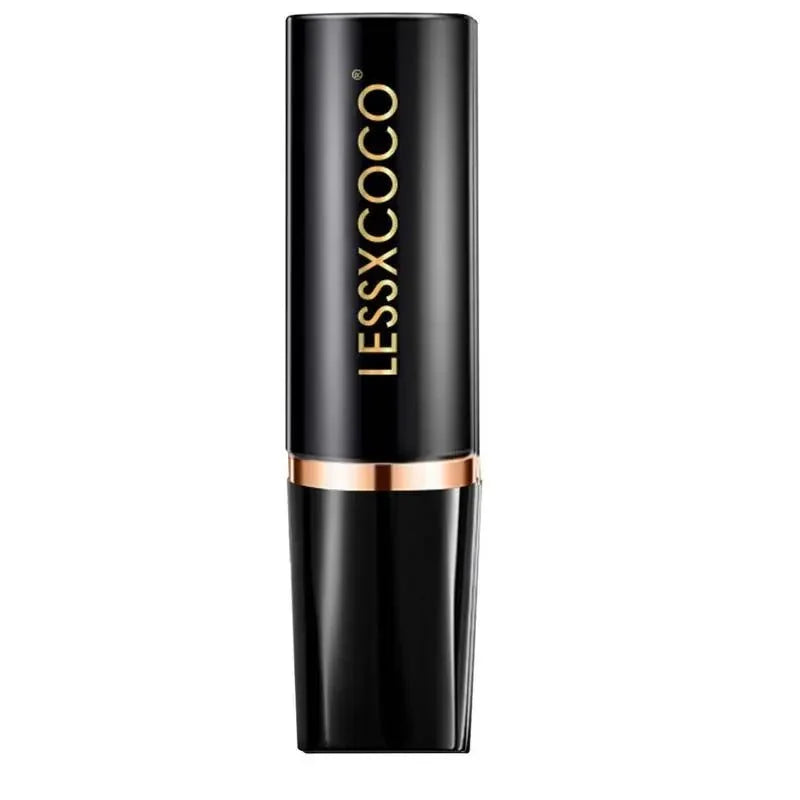 Waterproof color changing lipstick that turns from blue to pink with a moisturizing long-lasting formula
