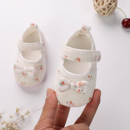 Color Cotton Toddler Shoes Soft Sole Newborn Baby Shoes 0-12 Months Male And Female Baby Shoes (Available) - Mom & Kids