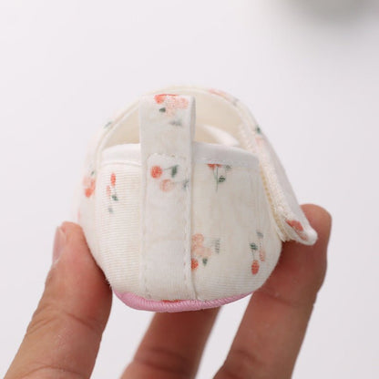 Color Cotton Toddler Shoes Soft Sole Newborn Baby Shoes 0-12 Months Male And Female Baby Shoes (Available) - Mom & Kids