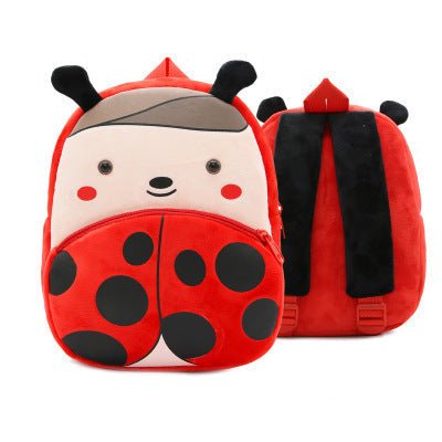 Cute Plush Backpacks Kindergarten Cartoon School Bags Children Animal Toys Bag (Available) - Mom & Kids