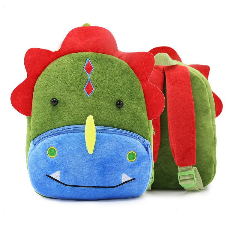 Cute Plush Backpacks Kindergarten Cartoon School Bags Children Animal Toys Bag (Available) - Mom & Kids