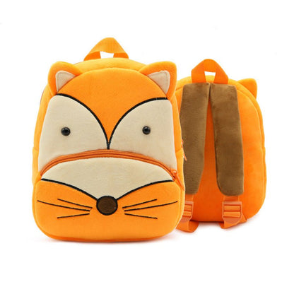 Cute Plush Backpacks Kindergarten Cartoon School Bags Children Animal Toys Bag (Available) - Mom & Kids