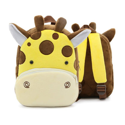 Cute Plush Backpacks Kindergarten Cartoon School Bags Children Animal Toys Bag (Available) - Mom & Kids