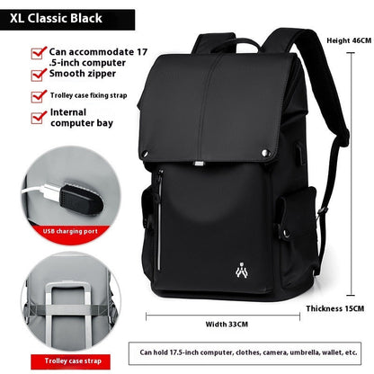 Men's Leisure Travel Multi-functional Computer Backpack