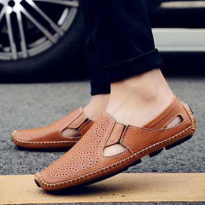 Fashion Men's Closed Toe Casual Breathable Sandals