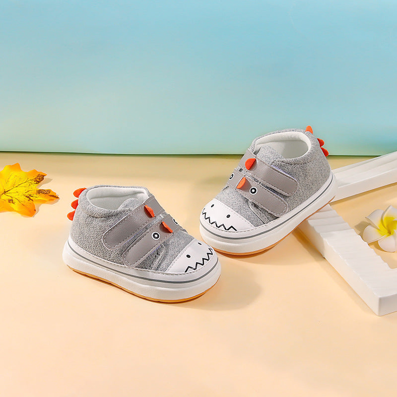 Baby Toddler Shoes Breathable Non-slip Cartoon Cotton Soft Sole Baby Shoes