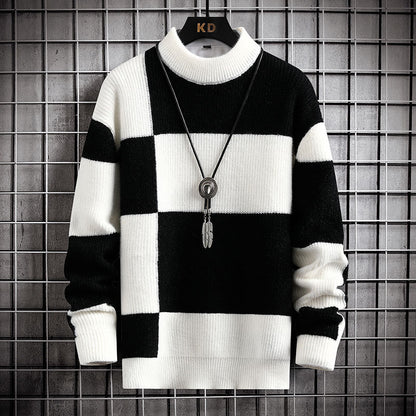Polyester Men's Casual Cardigan Sweater Coat