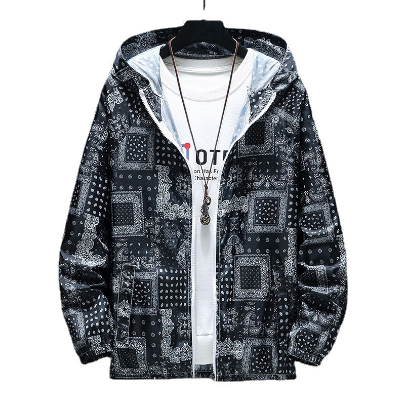 Summer New Trend Ultra-thin Hong Kong Style Couple Jacket Sunscreen Clothes