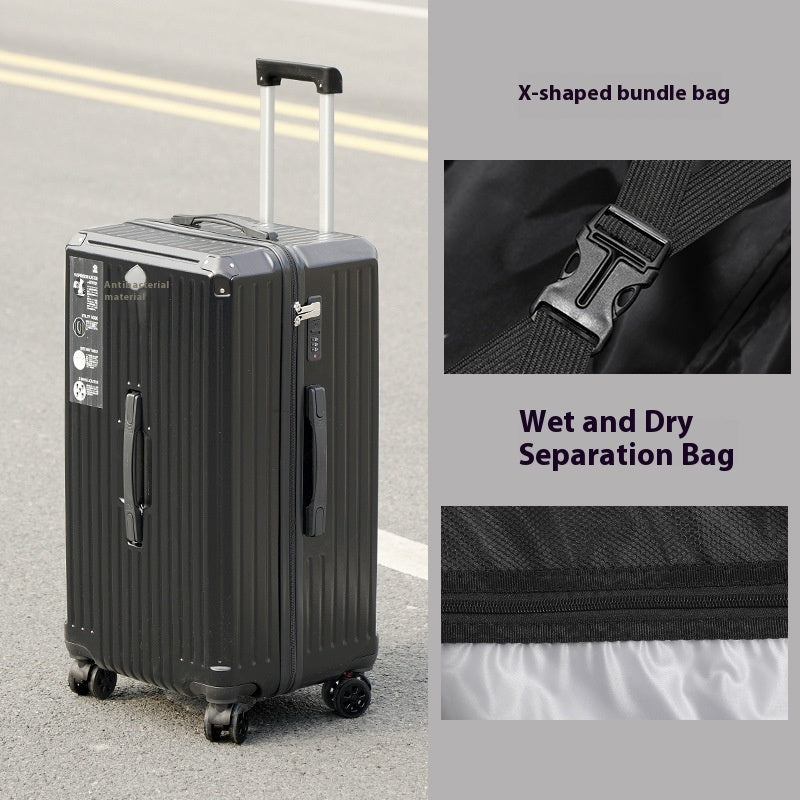 Simple Home Five-wheel Super Large Capacity Traveling Trolley Case