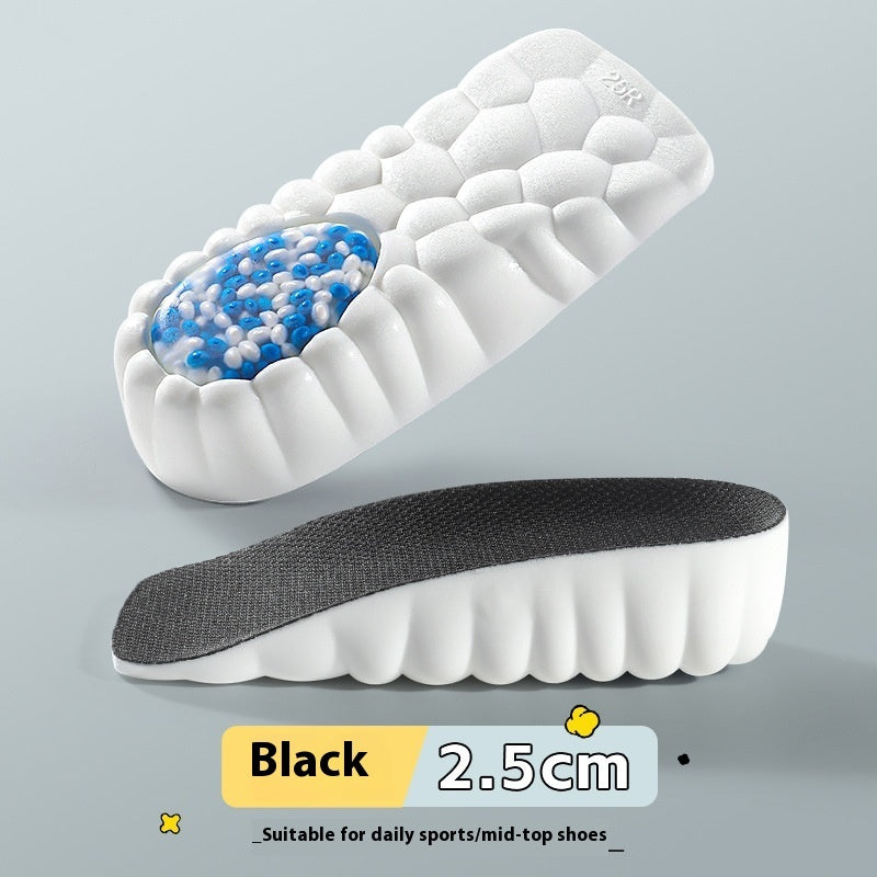 Soft Bottom Comfortable Insole With Increased Height Inside