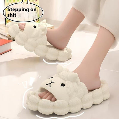 Women's Home Soft Thick Bottom Non-slip Slippers  (Available)