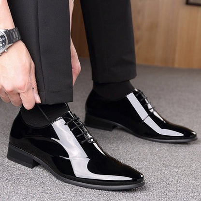 New Men's Business Formal Leather Shoes